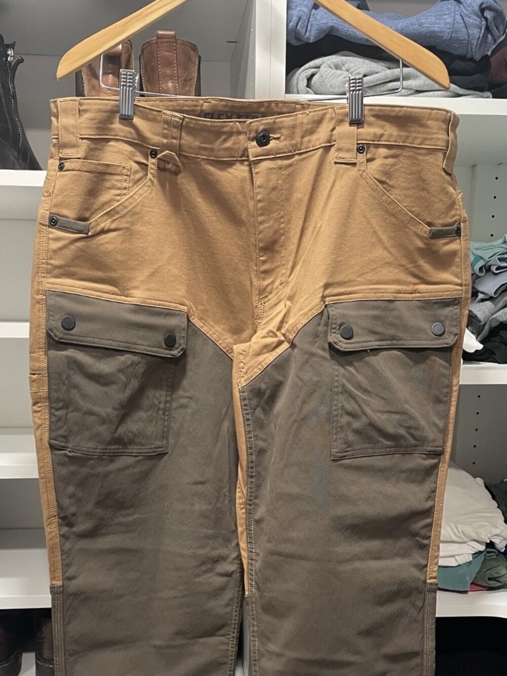 DuluthFlex Men's Fire Hose Standard Fit Briar Pants 38x32